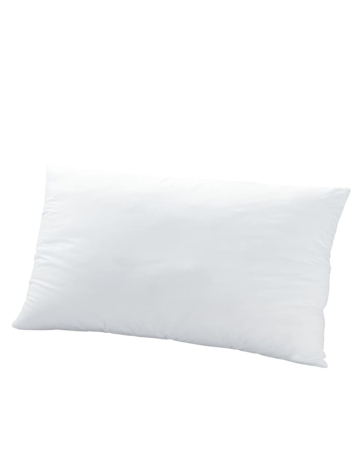 Wolkenkind Microfaser Kopfkissen SLEEP AND DREAM in Weiß günstig kaufen 40 x 80 cm