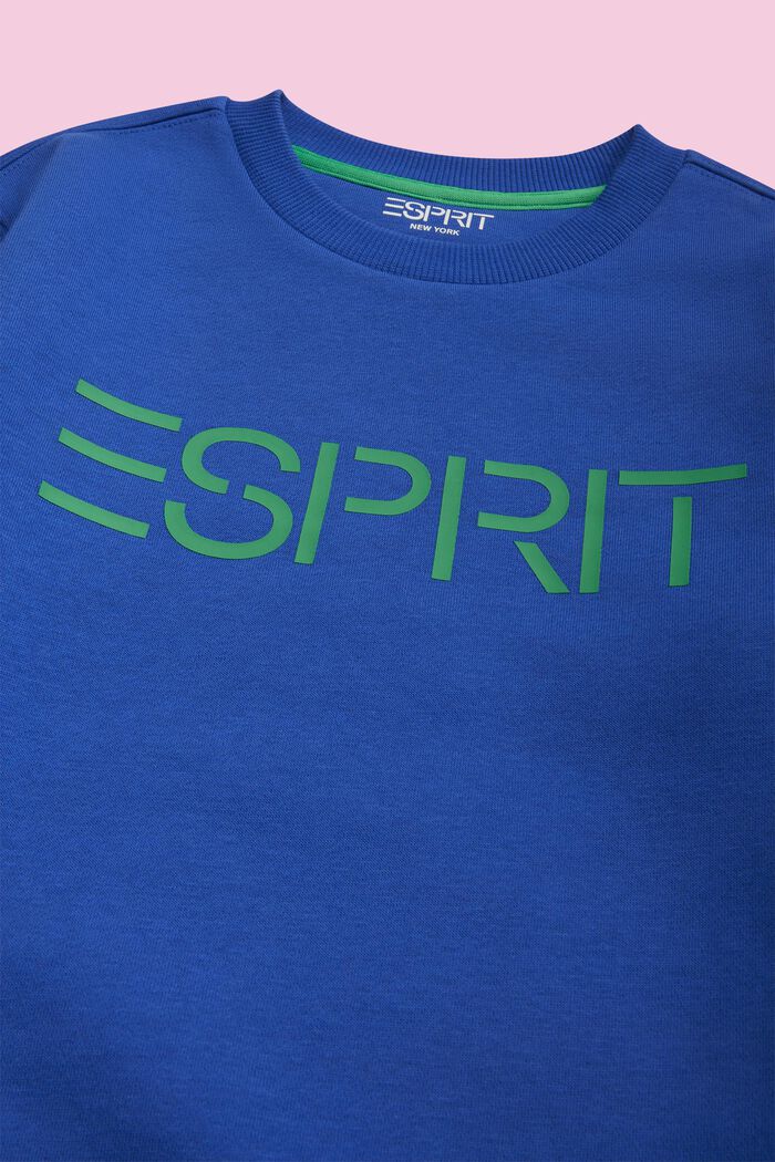 Logo-Sweatshirt mit Rundhalsausschnitt