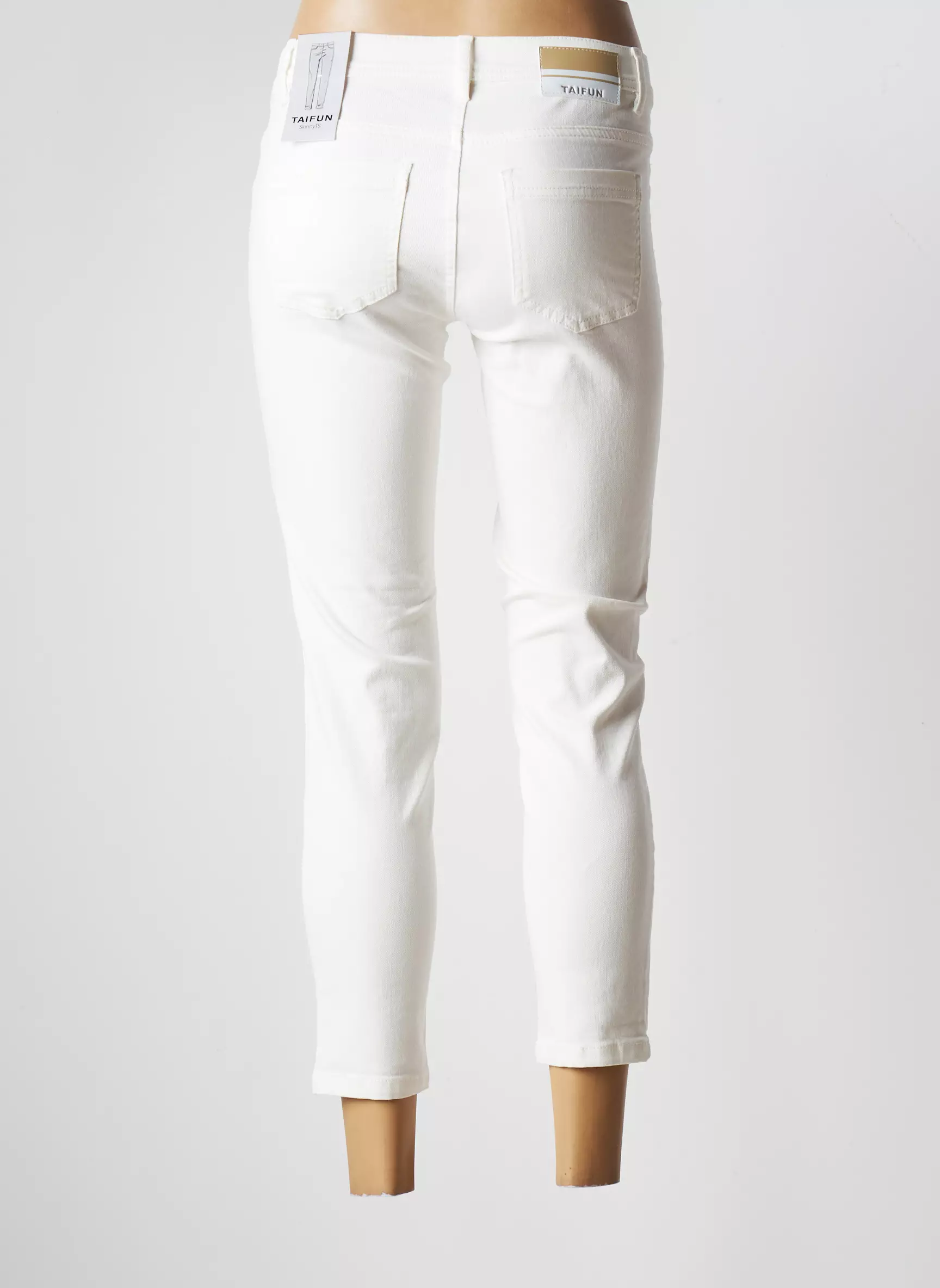 Taifun Pantalon7 8 Femme couleur beige