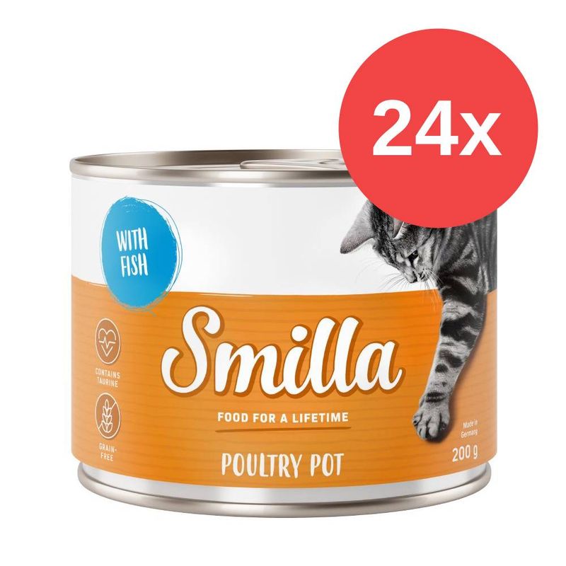 Sparpaket Smilla Geflügeltöpfchen 24 x 200 g