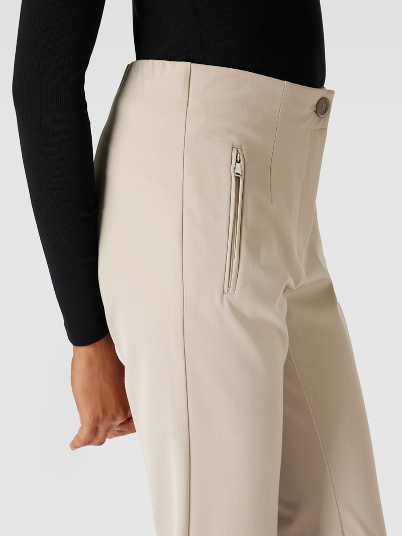Hose mit Viskose-Anteil in beige