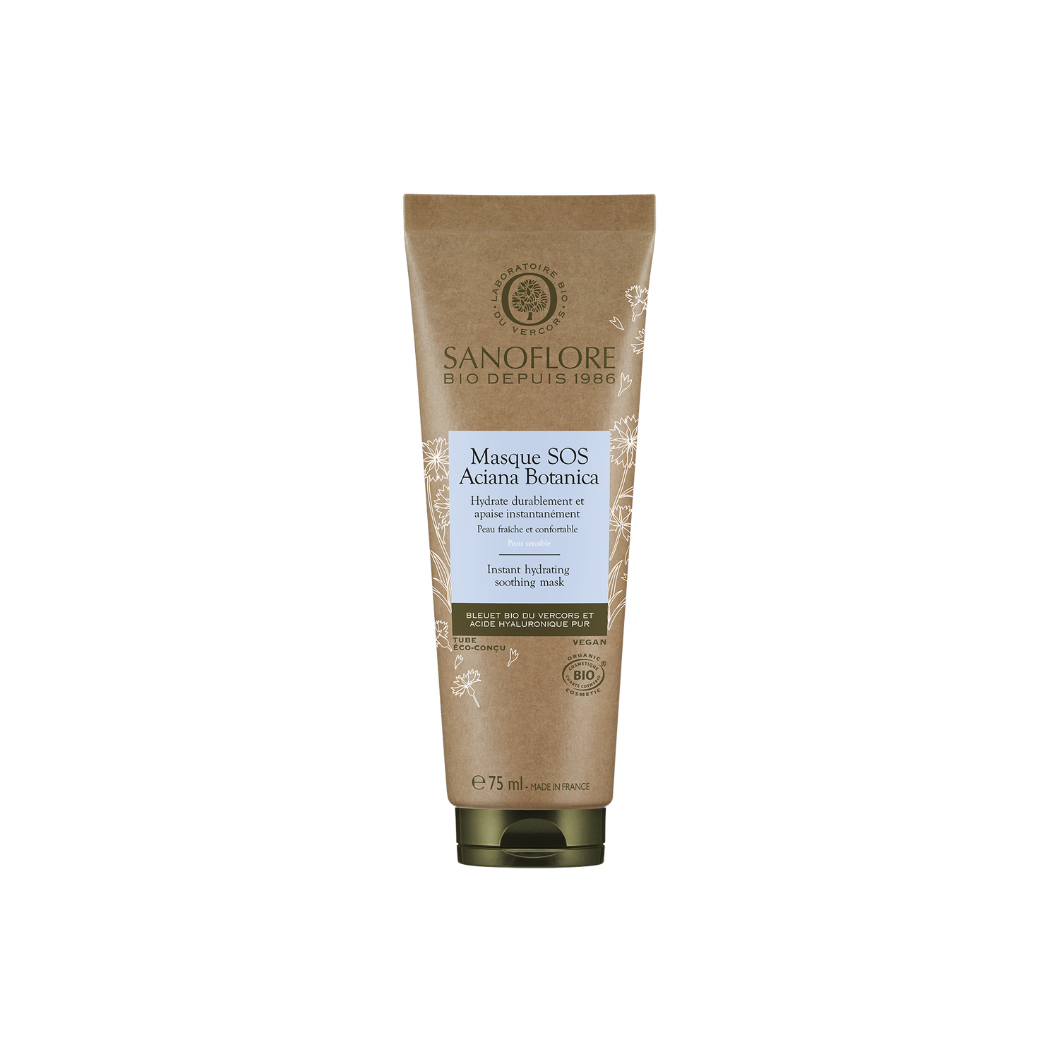Sanoflore Aciana Botanica Masque SOS Hydratant 75 ml