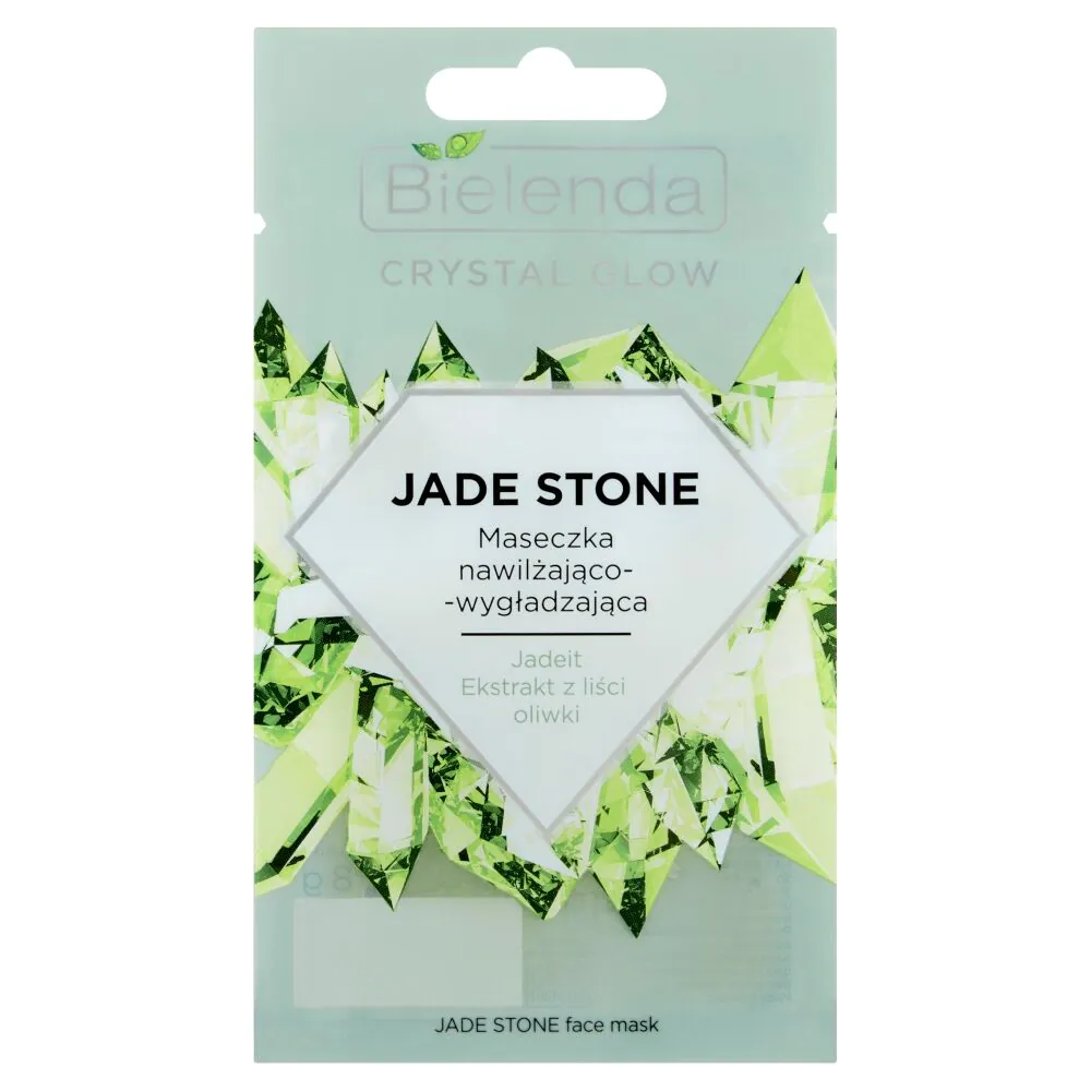 Bielenda Crystal Glow хидратантна и заглађујућа маска за лице са жадом