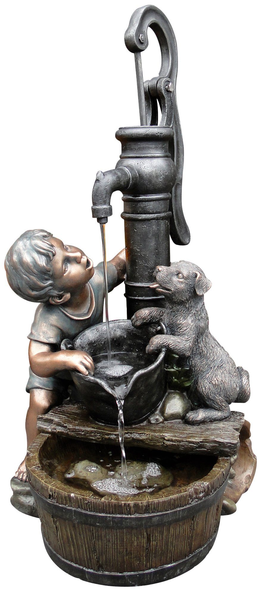 AcquaArte Gartenbrunnen Regina, 38 cm Breite