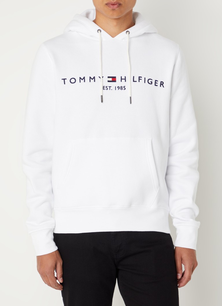 Tommy Hilfiger hoodie with kangaroo pocket and logo embroidery