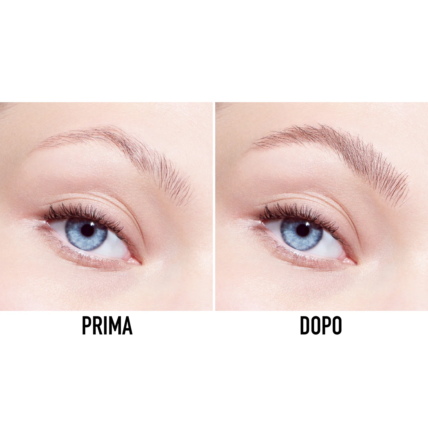 Diorshow On Set Brow - Gel și rimel pentru sprâncene