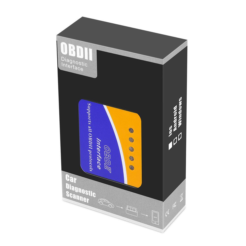 AN-DANNV OBD2-Diagnosegerät kfz Motorfehler auslesen und löschen OBDII Bluetooth Adapter