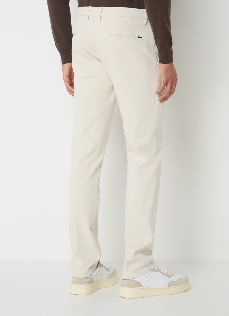 Pantaloni chino slim fit Boggi Milano cu buzunare interioare
