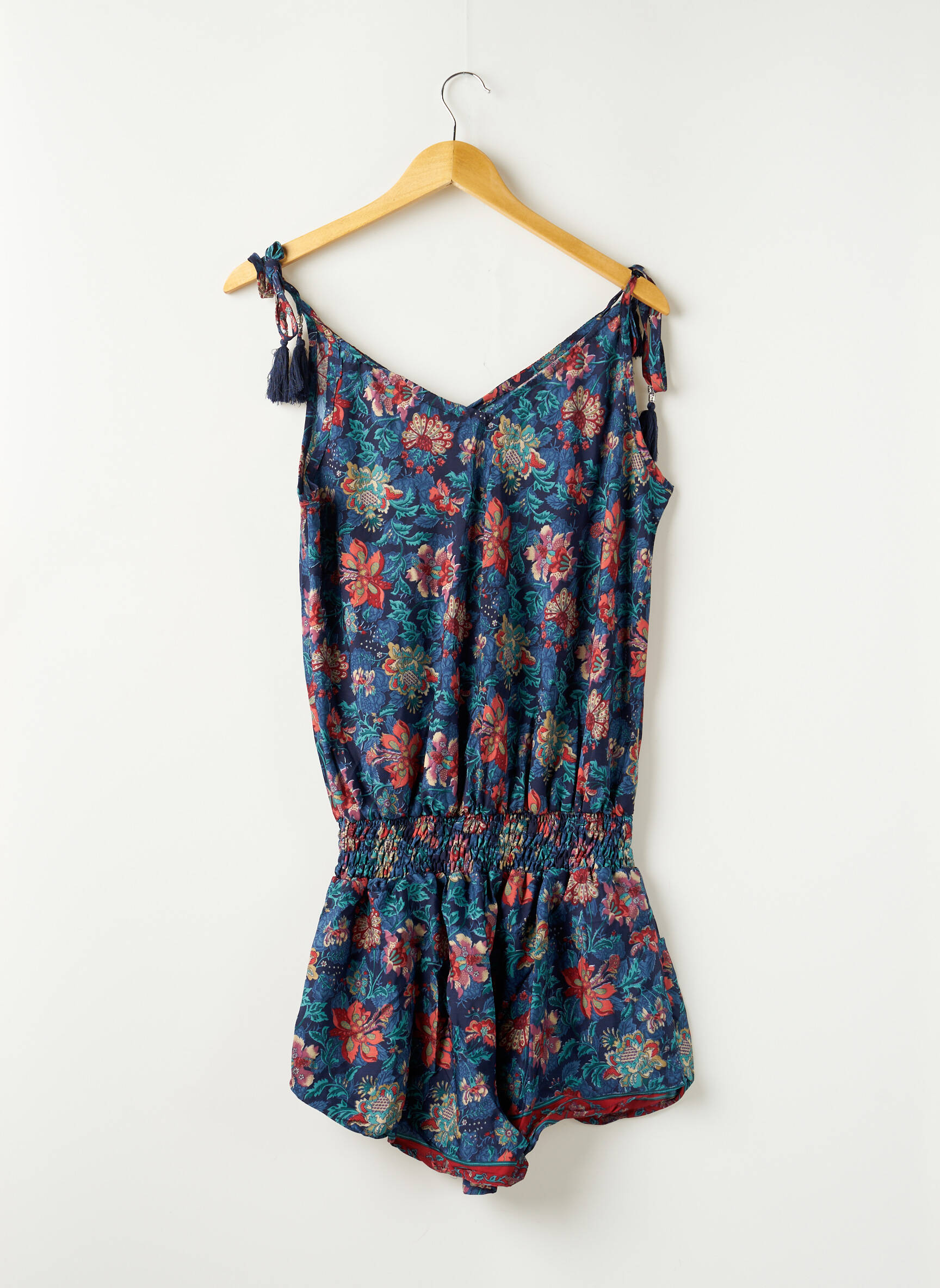 Aller Simplement Combi Shorts Femme couleur bleu