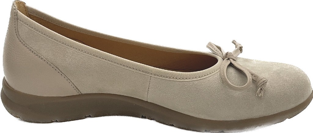 GABOR Ballerinas beige Gabor Fashion Sportlicher Ballerina 24.1