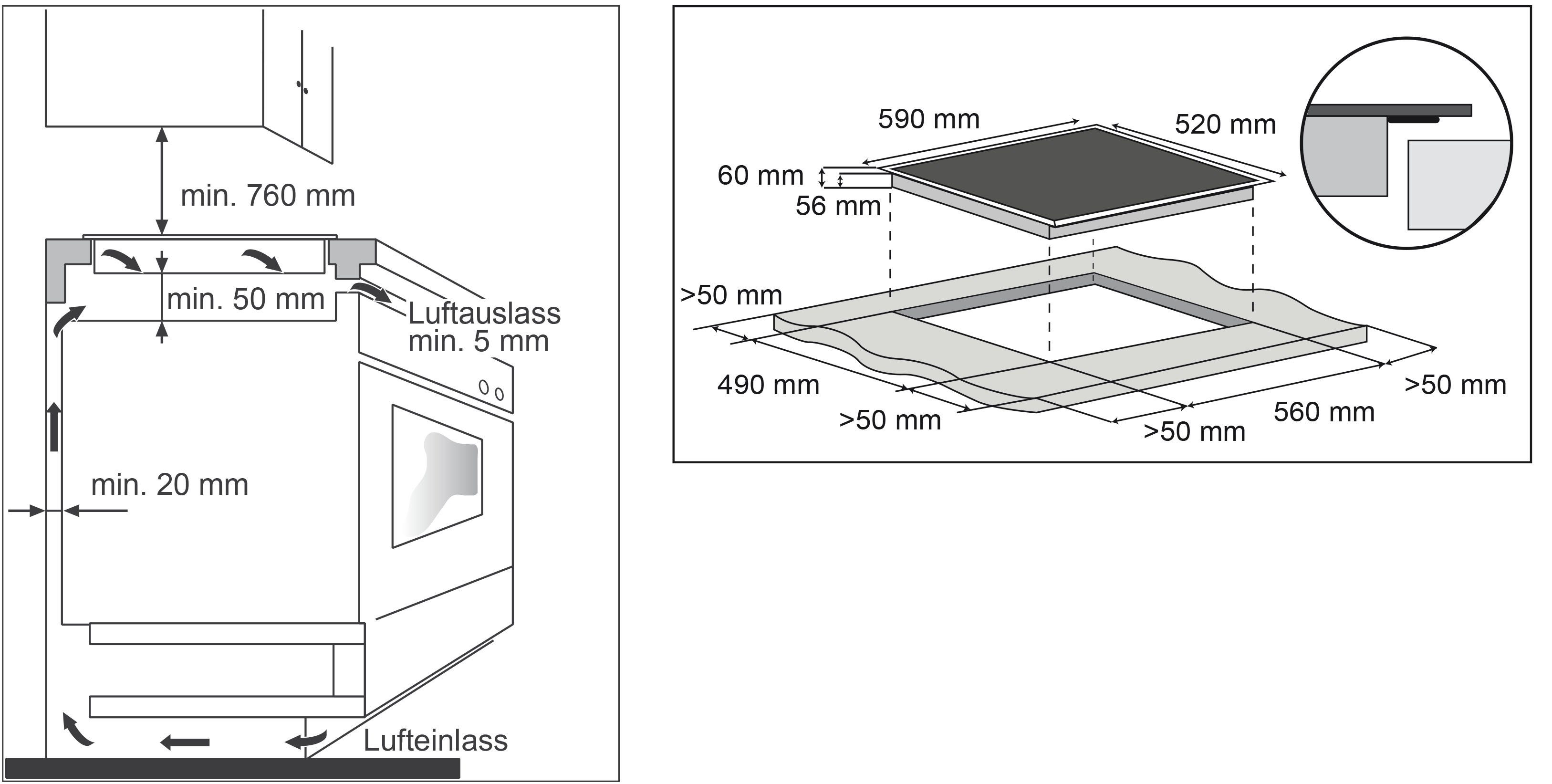 Hanseatic Induktions-Kochfeld von SCHOTT CERAN® MC-IF7021B2, mit Timer