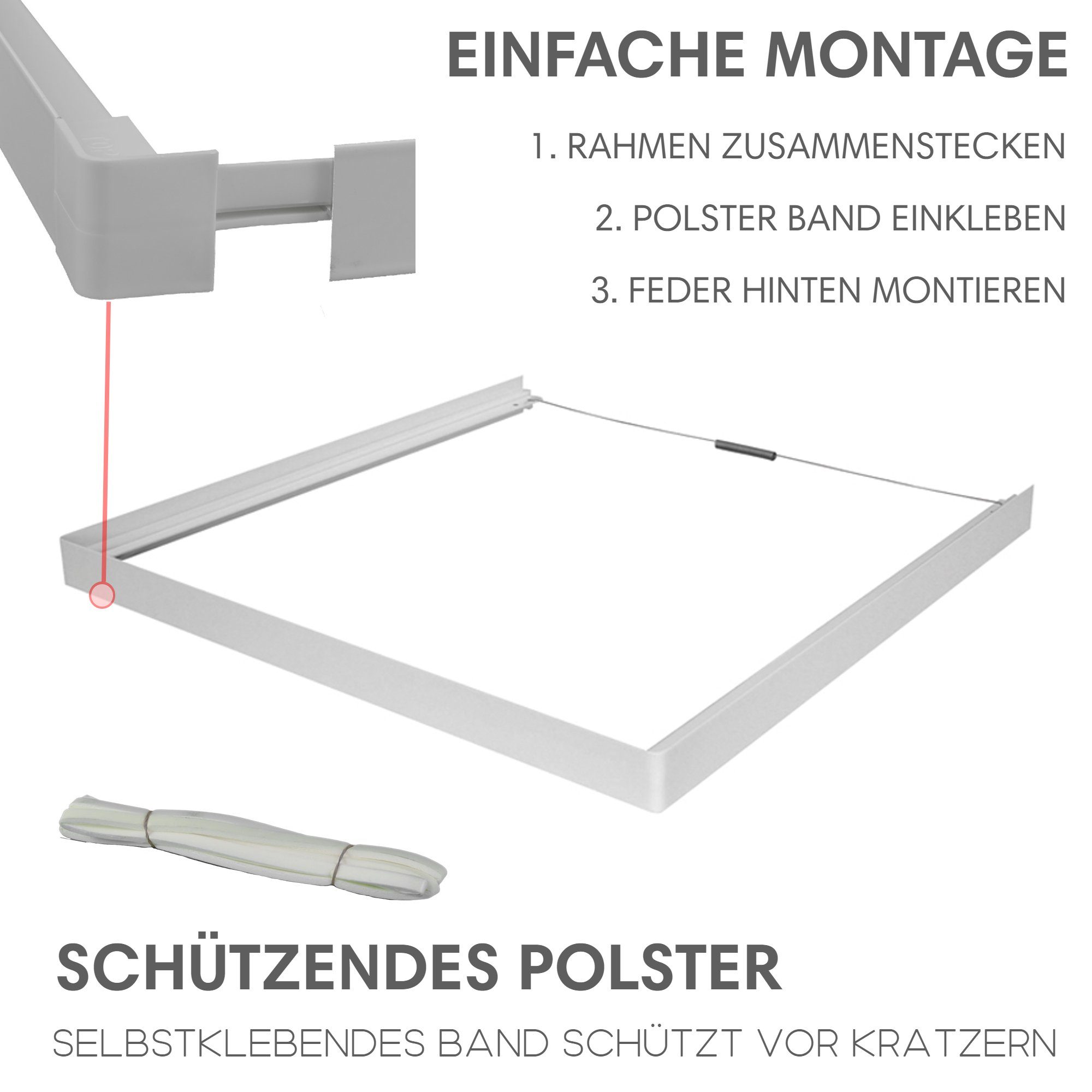 TronicXL Zwischenbaurahmen Trockner und Waschmaschine Universal Verbindung für Samsung Miele AEG