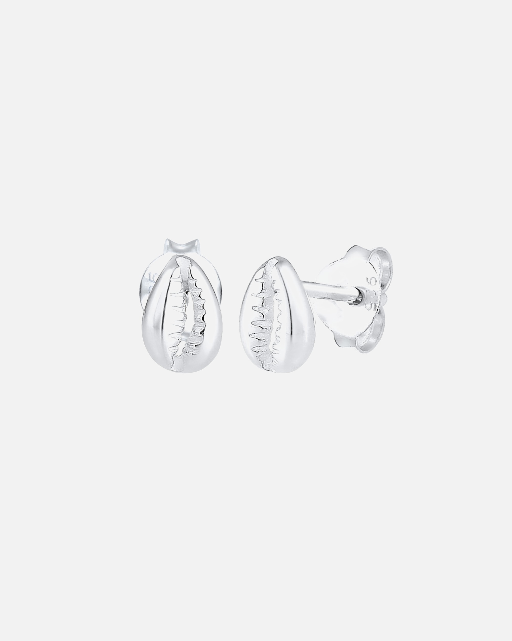 Elli Cowrie Women's Earrings (925/1000) Silver