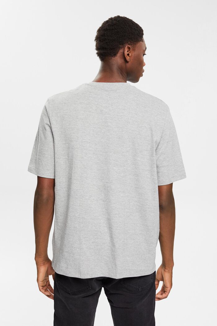 T-Shirt aus meliertem Jersey, LENZING™ ECOVERO™