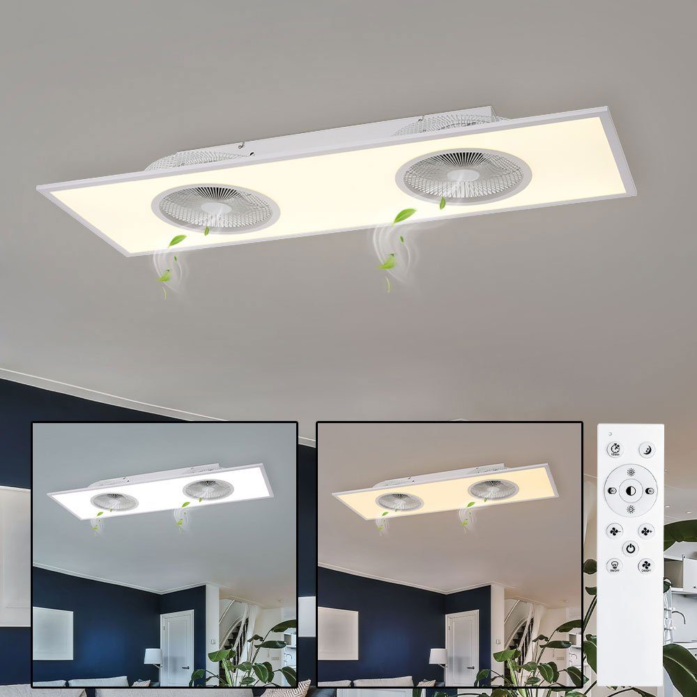 etc-shop Deckenventilator, Deckenventilator mit Beleuchtung
