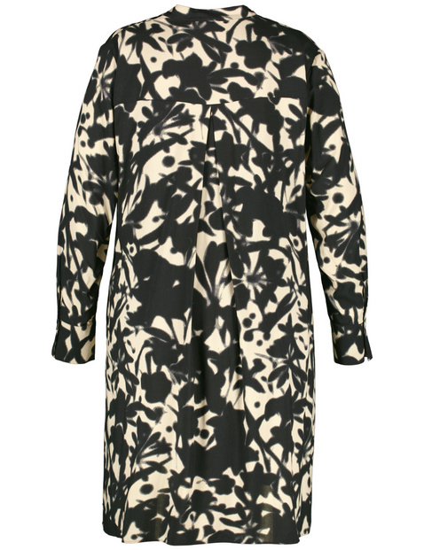 Knieumspielendes Blusenkleid mit Unterkleid