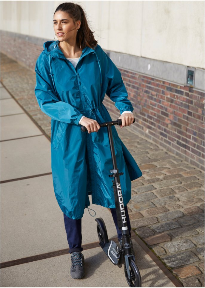 Oversize Funktions-Mantel, sehr weit, wasserdicht