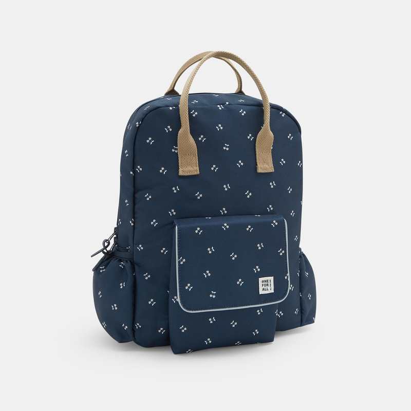 Sac à dos déperlant spécial rentrée des classes bleu fille