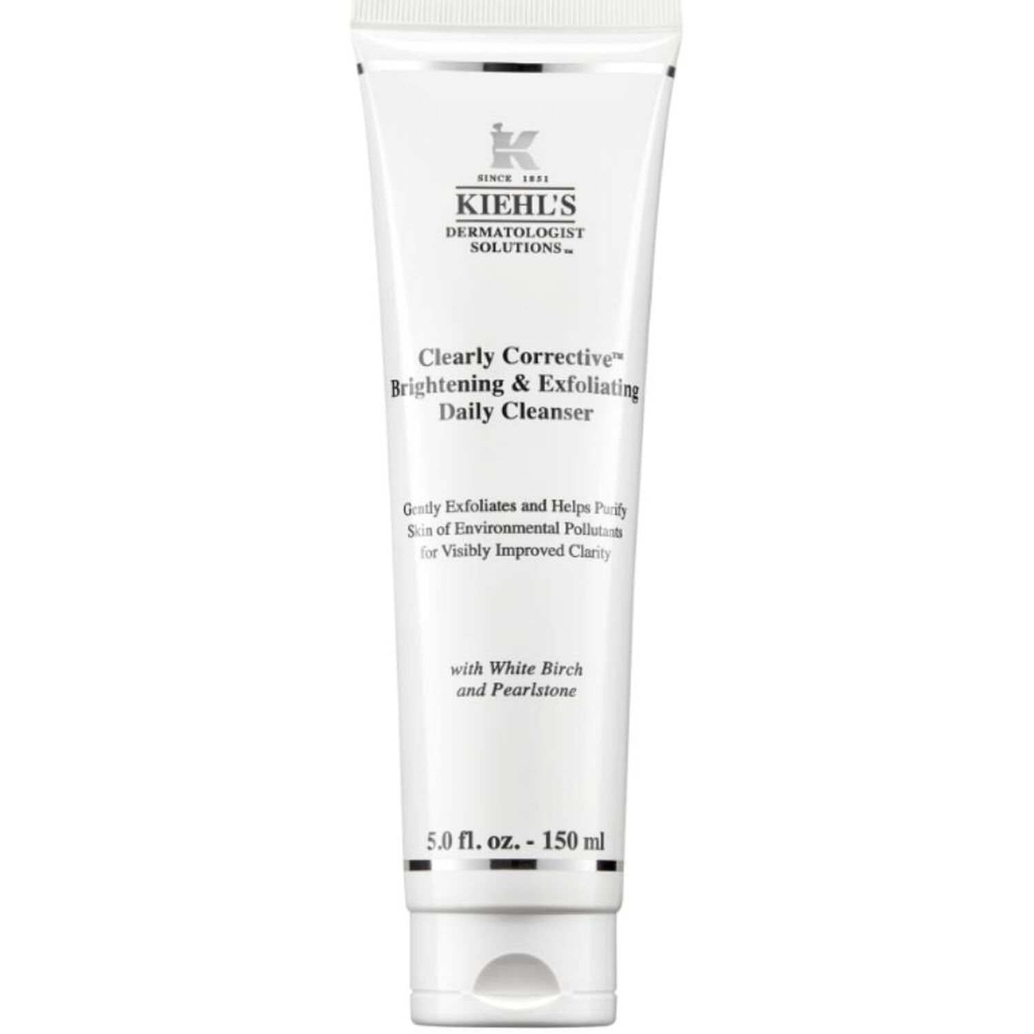 kiehl's Clearly Corrective™ Brightening Exfoliating Cleanser Nettoyant Exfoliant & unifiant quotidien 150 ml