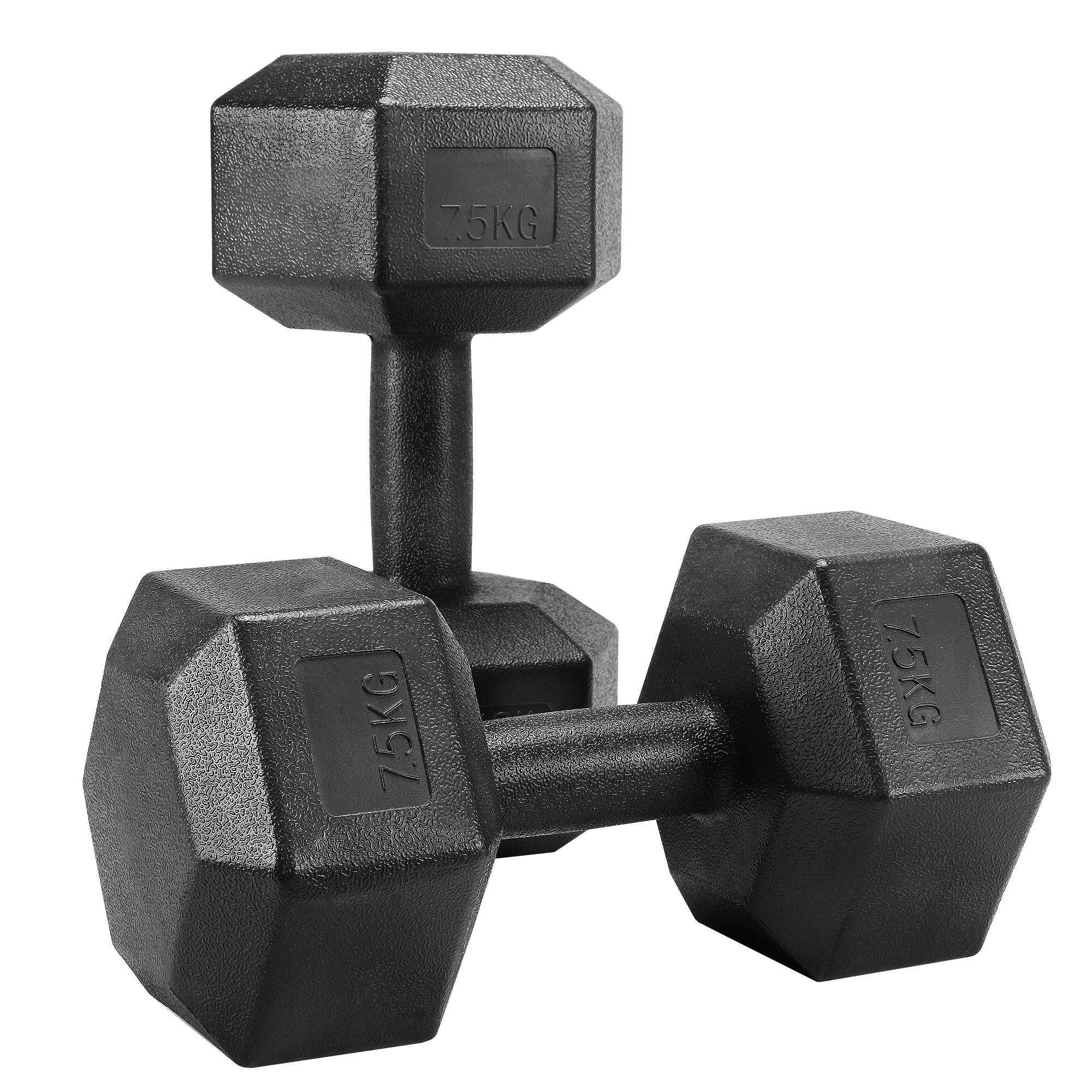 Yaheetech Hantel-Set Kurzhanteln 10 Kg, Gusseisen