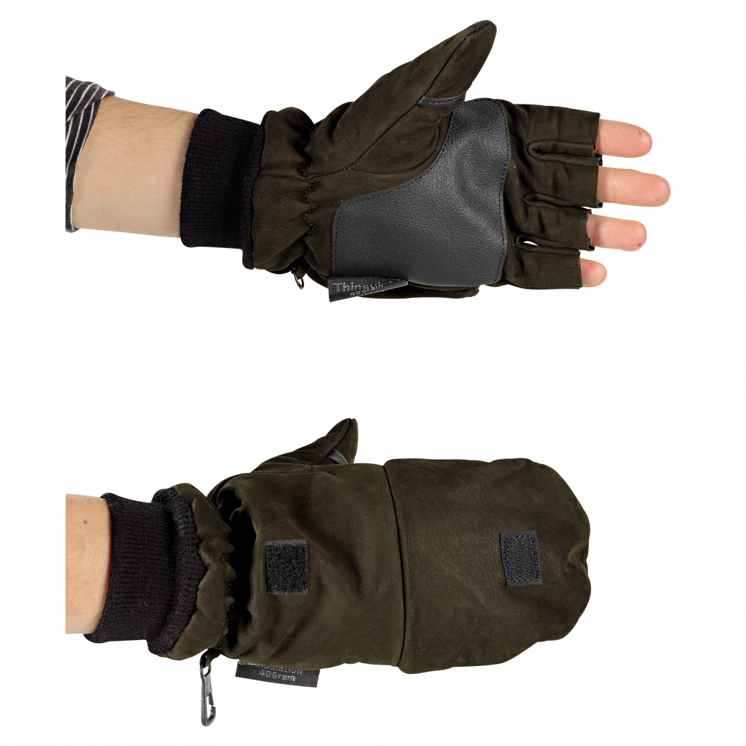 Unisex Handschuhe Nubuck