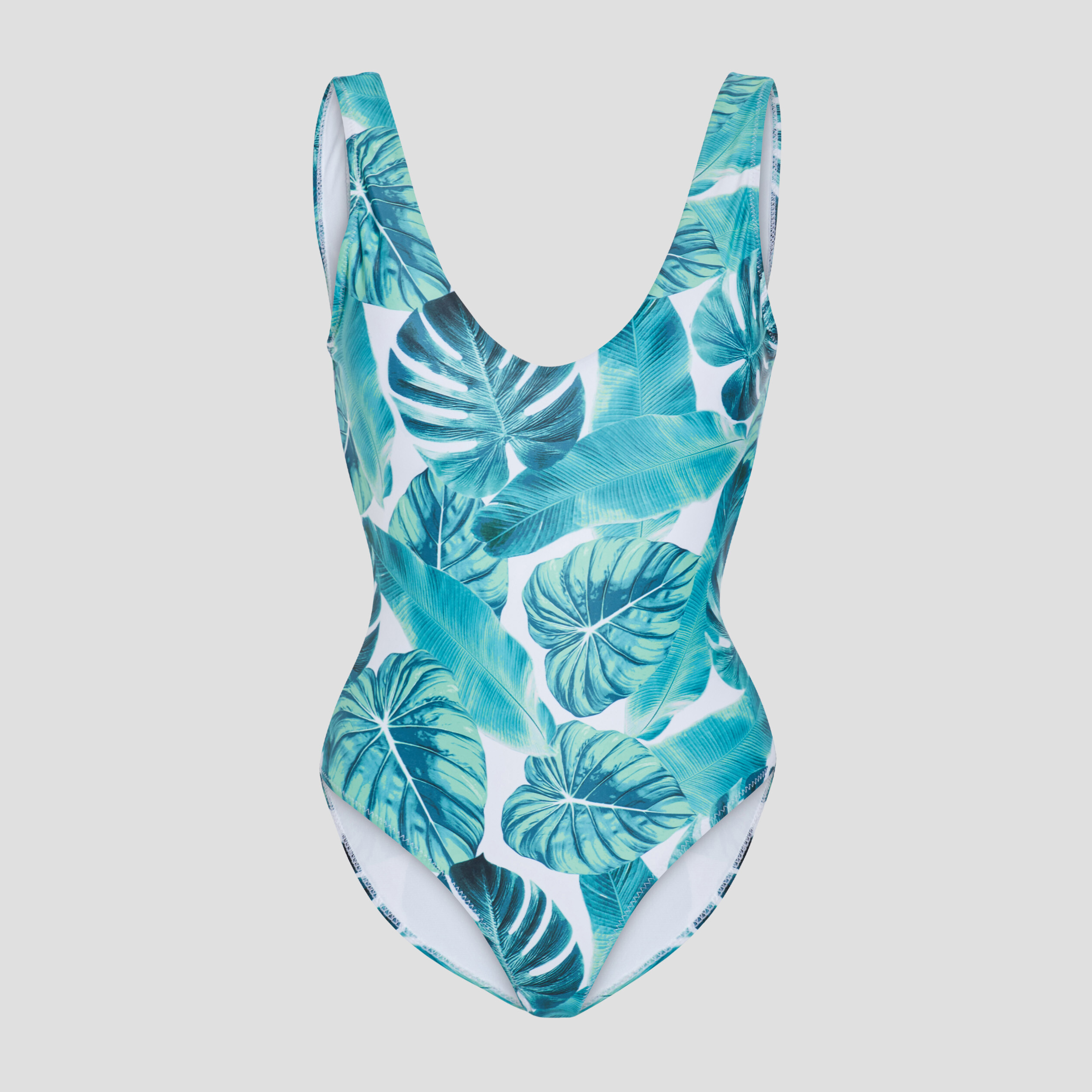 Maillot de bain une pièce vert femme | La Halle
