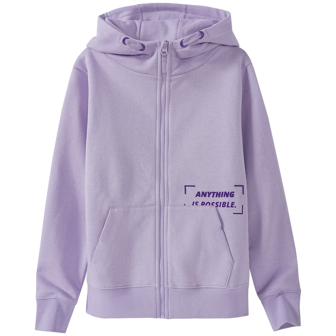 Mädchen Kapuzenjacke in softer Qualität