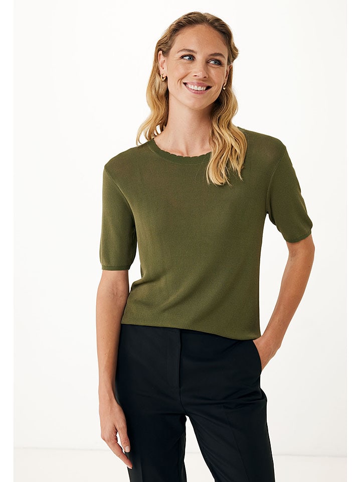 Mexx Pullover in Oliv günstig kaufen