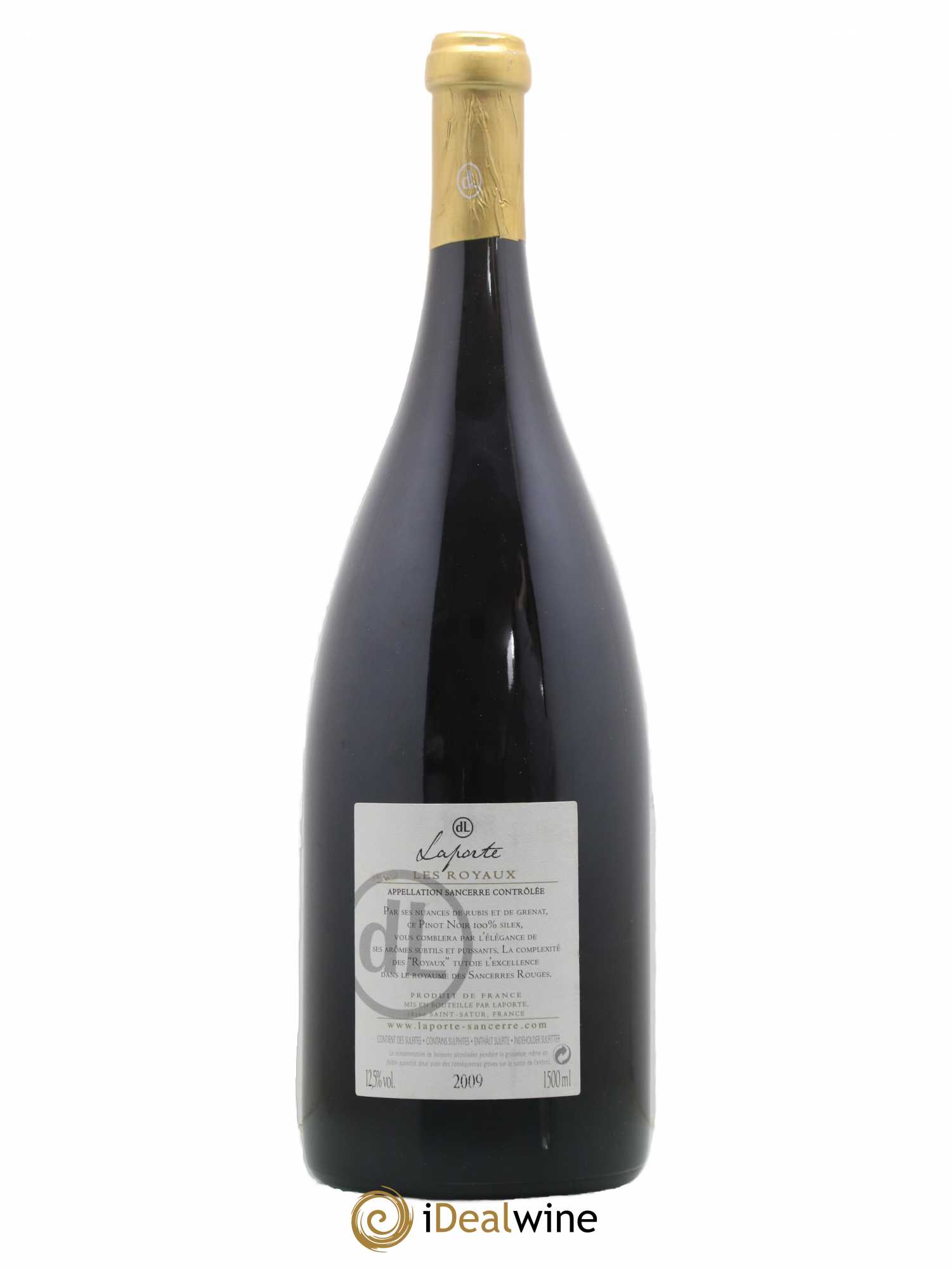 Sancerre Les Royaux Domaine Laporte 2009 - Lot de 1 Magnum