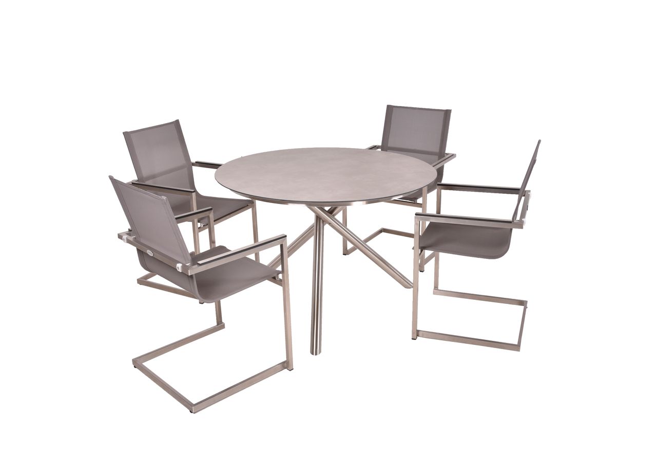 Garden Pleasure Tischgruppe SIENNA 11, 5-tlg.