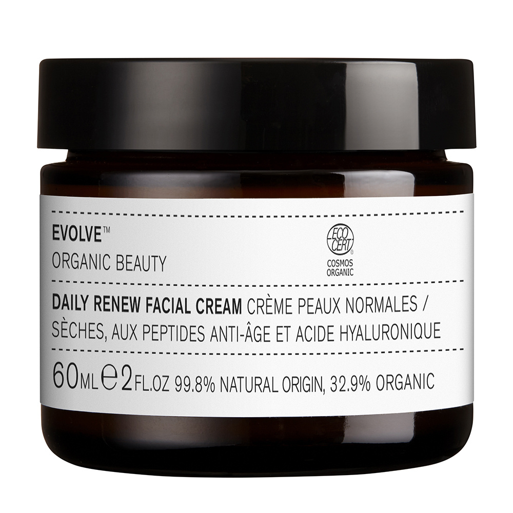 evolve organic beauty DAILY RENEW FACIAL CREAM Crème anti-âge