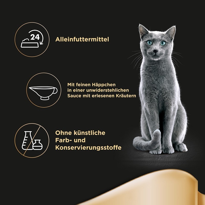 Sheba Nassfutter Sheba Sauce Spéciale 22x85g mit Putenhäppchen, in heller Sauce