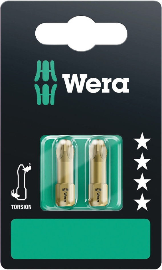 Wera 05073372001 855/1 TH SB -kärjet Pozidriv, PZ 3 x 25 mm, 2-osainen
