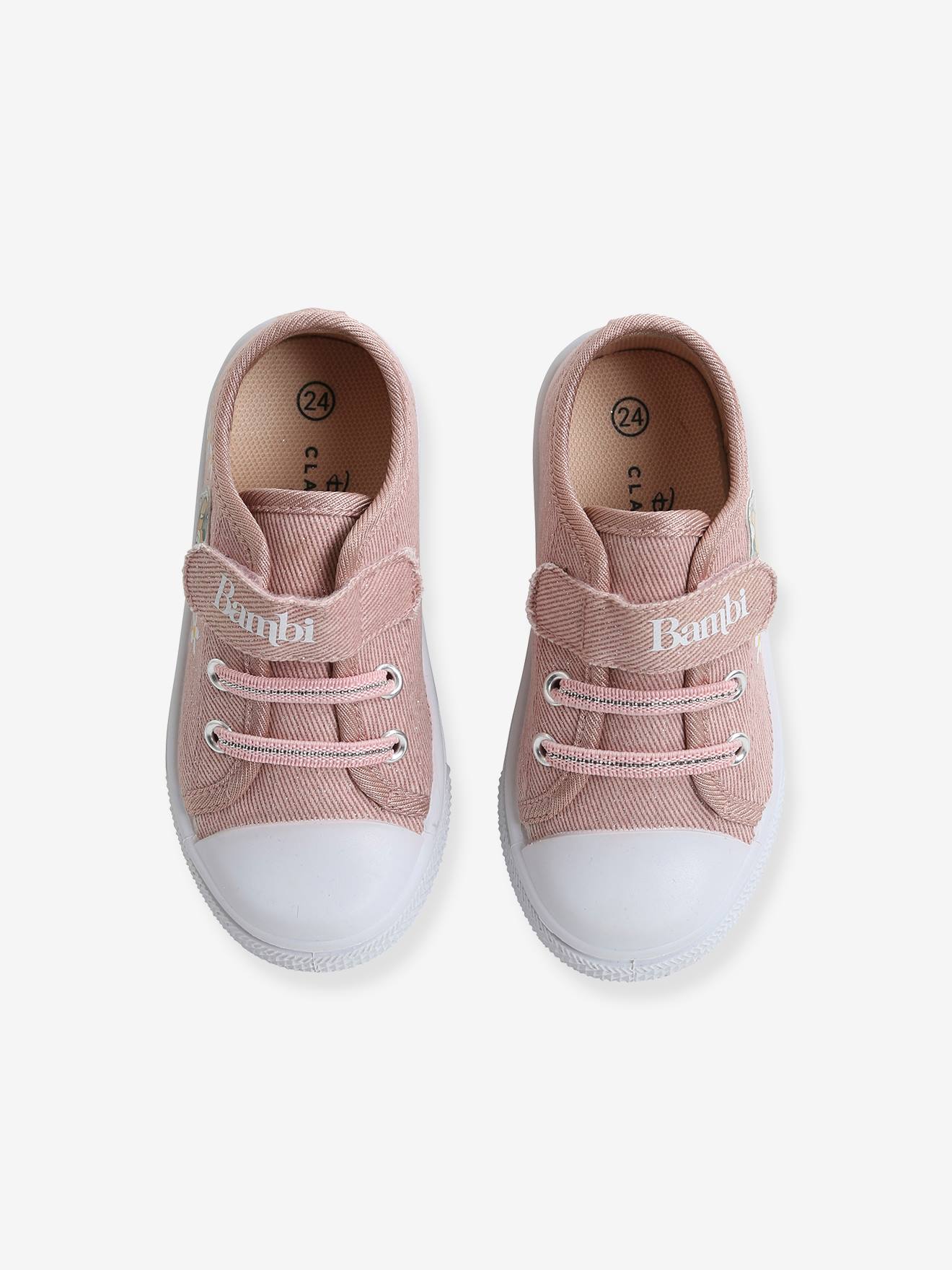 Baskets basses fille DS® Bambi rose