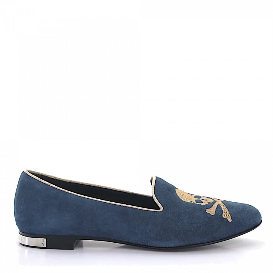 Philipp Plein - Slipper - blau