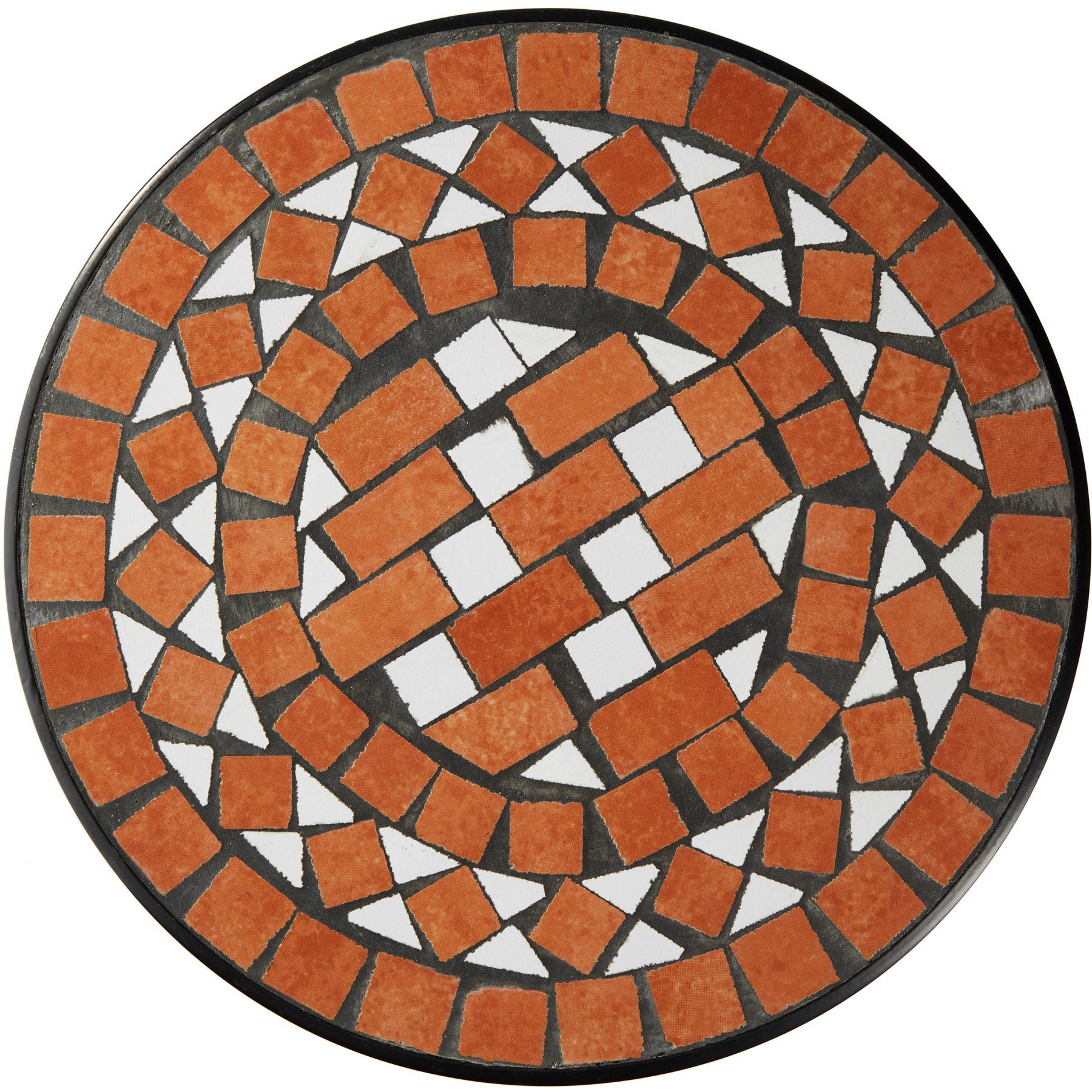 tectake Balkonhängetisch Balkontisch Blumenhocker mit Mosaikmuster (1-St., 1 tlg)