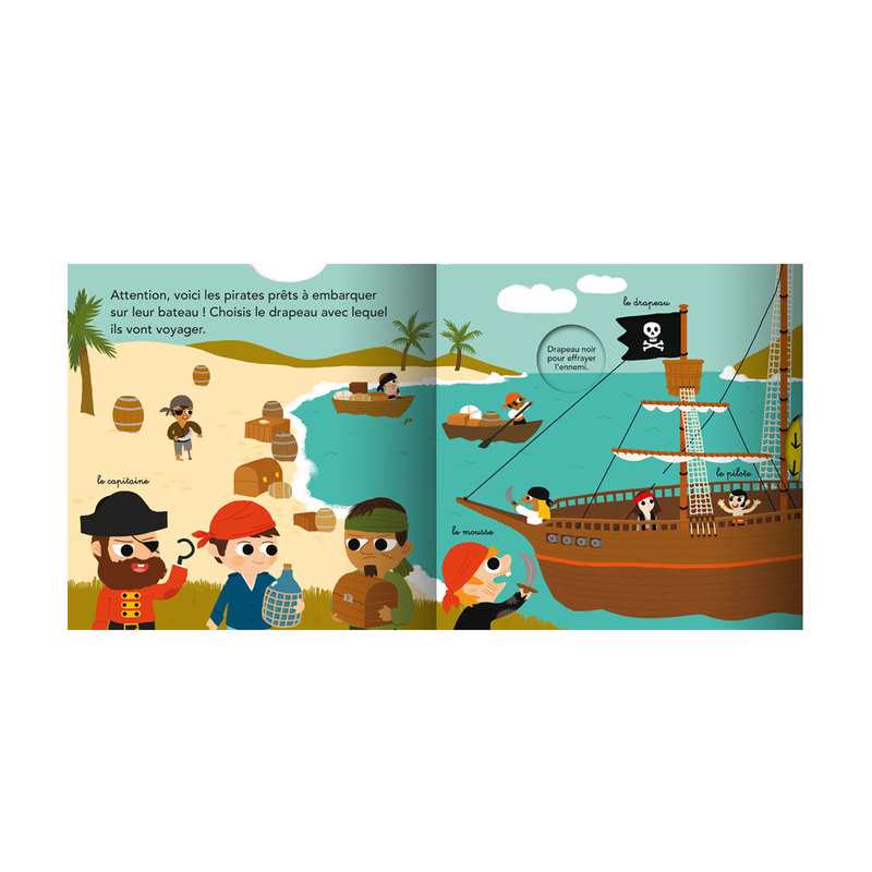 Livre Kididoc les pirates - Nathan Jeunesse