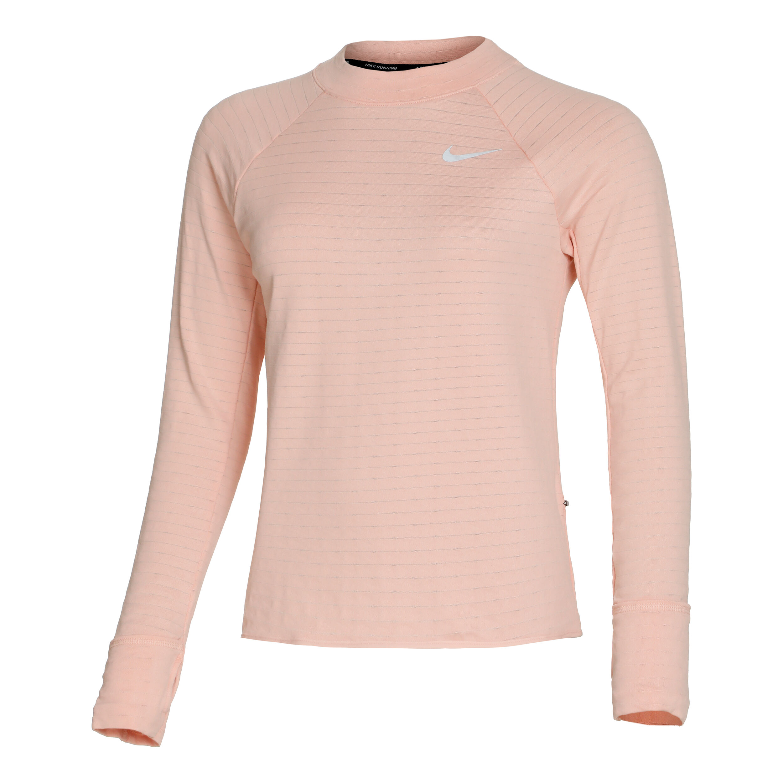 Therma-Fit Element Crew Lauftop Damen - Beige, Grau