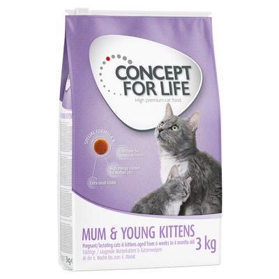 Concept for Life Mum & Young Kittens - Verbesserte Rezeptur!