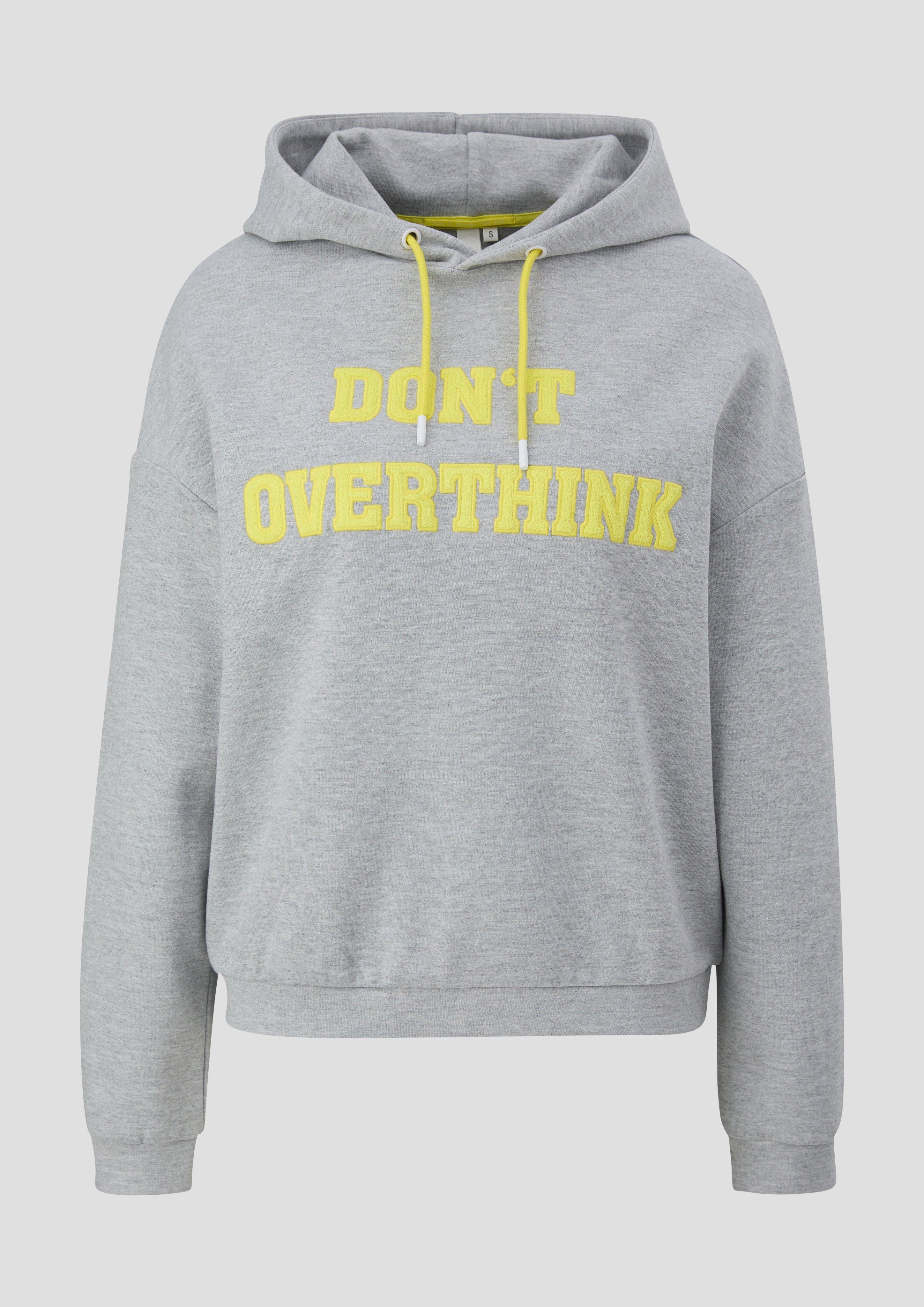 Hoodie aus Baumwoll-Viskose-Stretch  2135496-9400