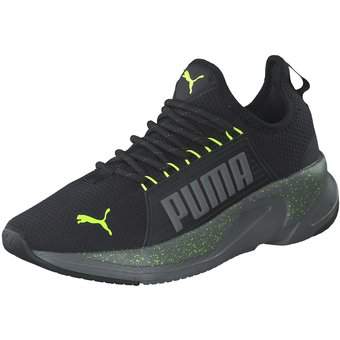 PUMA Softride Premier Slip On Splat in schwarz