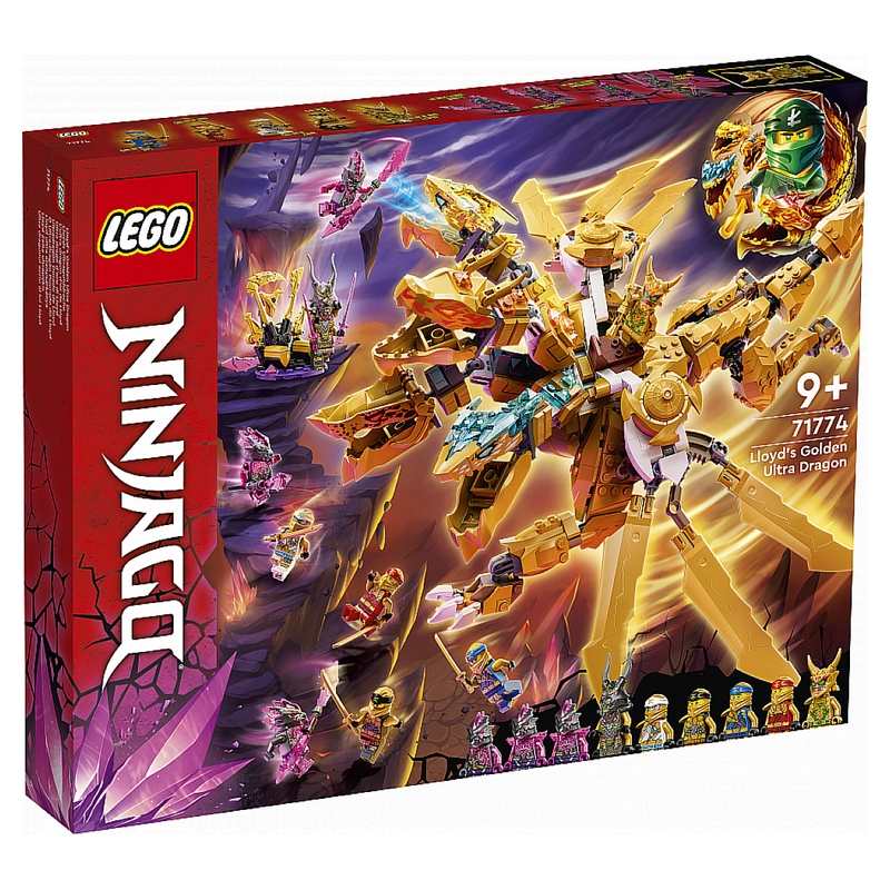 71774 L'ultra dragon d'or de lloyd LEGO NINJAGO