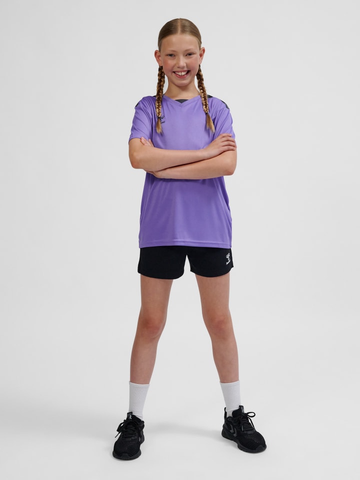 Hummel Hummel T-Shirt Hmlauthentic Kinder in DAHLIA PURPLE/ASPHALT günstig kaufen