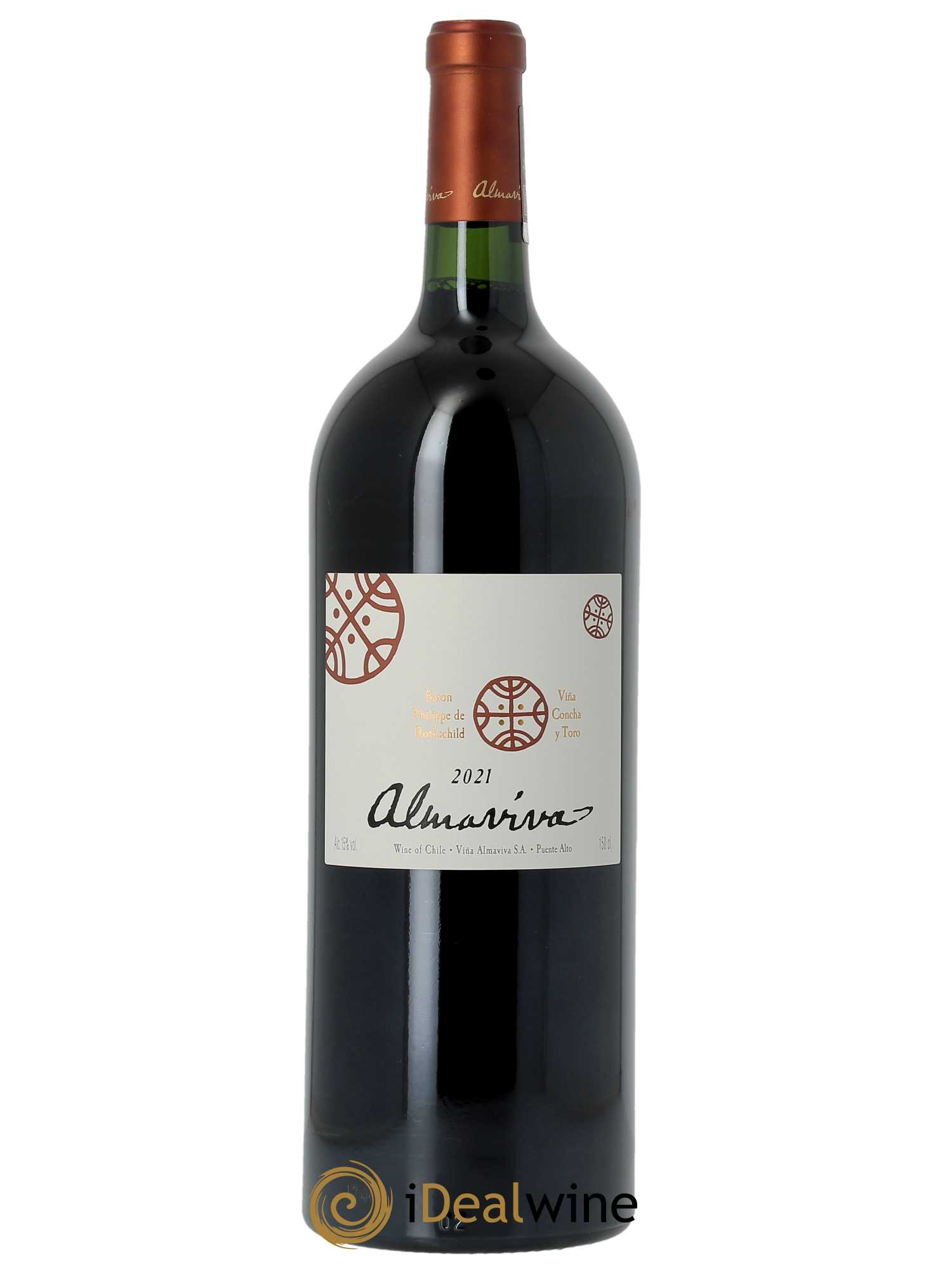 Chili Almaviva Baron P. de Rothschild Concha y Toro  2021 - Lot de 1 Magnum