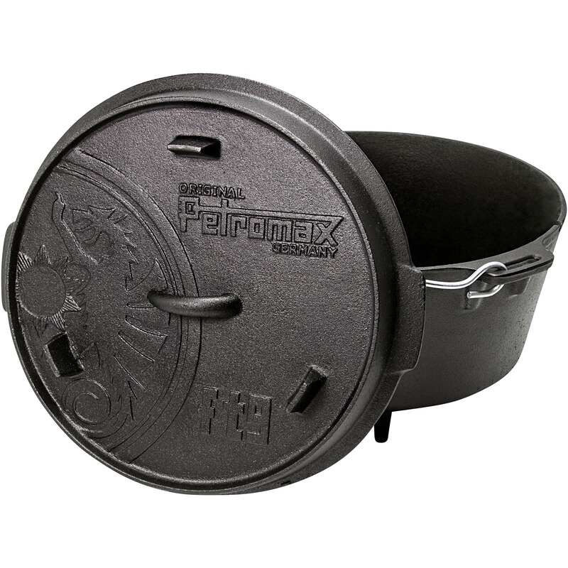 Petromax Dutch Oven Feuertopf mit Standfüßen
