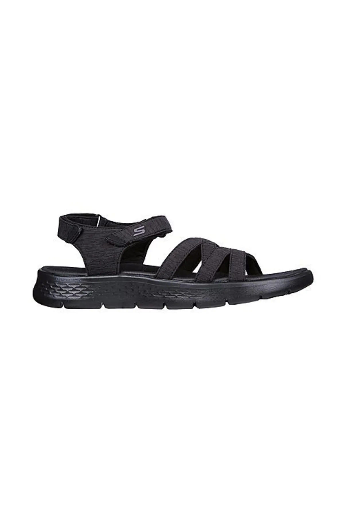 SKECHERS  Sandalette - Schwarz - Flacher Absatz