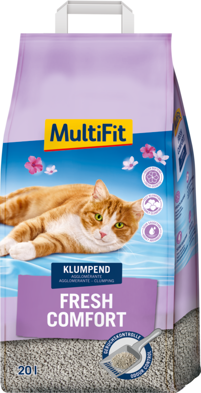 MultiFit Katzenstreu MultiFit Fresh Comfort 20 l