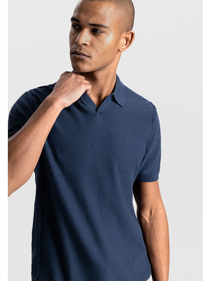 DSTREZZED Poloshirt in Dunkelblau günstig kaufen