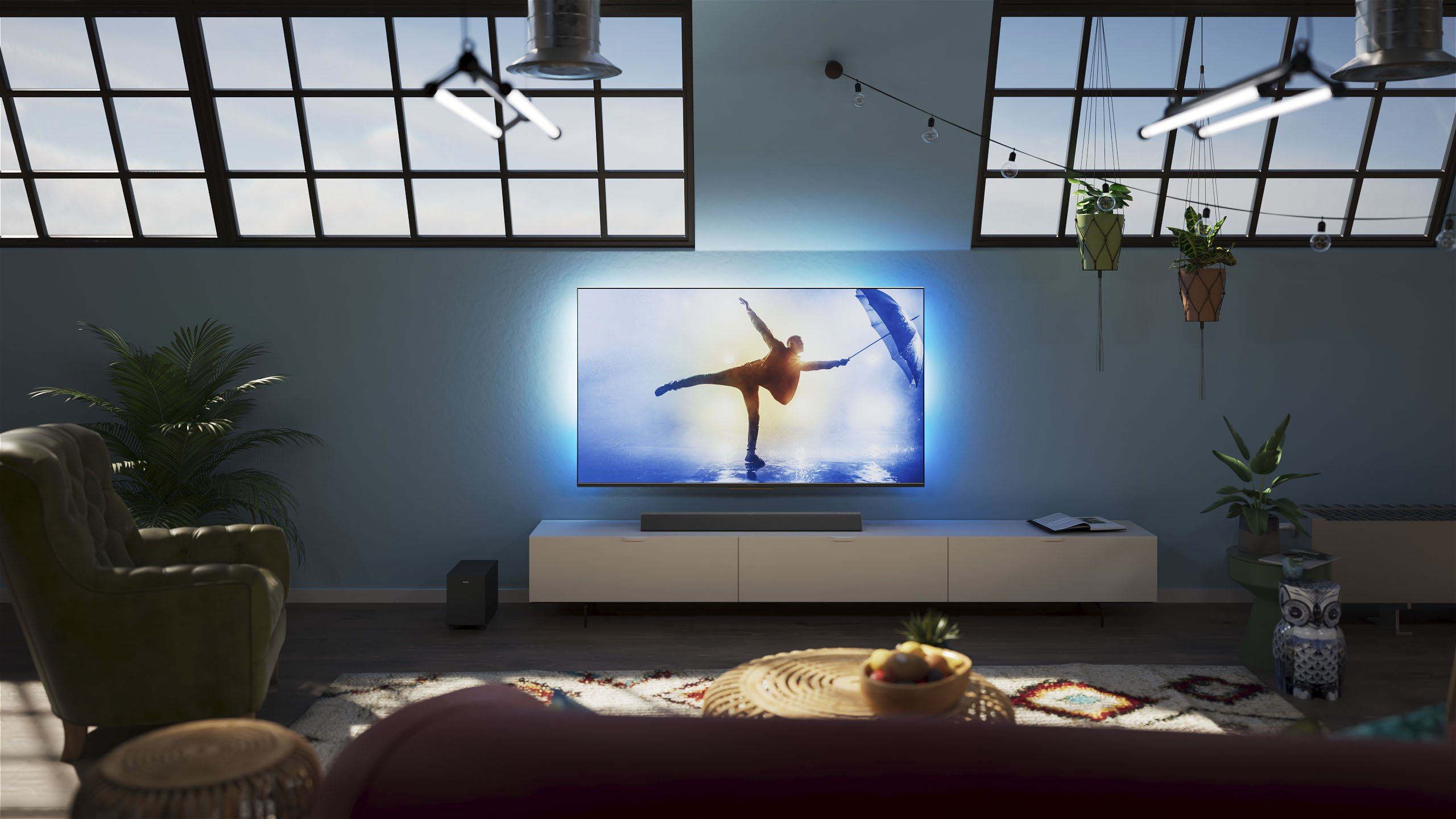 Philips TAB5308 2.1 Soundbar (A2DP Bluetooth, AVRCP Bluetooth, Bluetooth, 70 W)