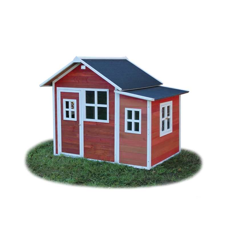 Cabane en bois Loft 150 Rouge